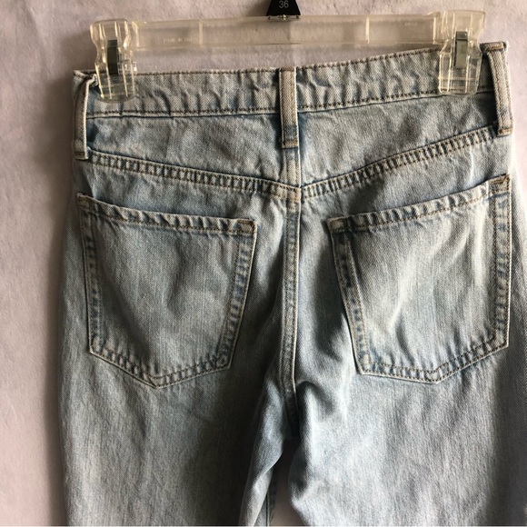 Banana Republic High Rise Baggy Straight Leg Women's/Junior Jeans Size 25/0 - Picture 4 of 6
